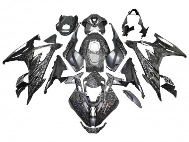 Carenados Moto BMW S1000RR 2023-2024 - Negro Falsificado FibraCarbono Asequibles