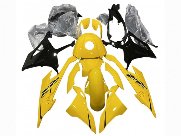 Carenados Moto BMW S1000RR 2023-2024 - Amarillo Negro Brillante Asequibles