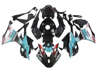 Carenados Moto BMW S1000RR 2023-2024 - Azul Claro Negro Mate Petronas Asequibles
