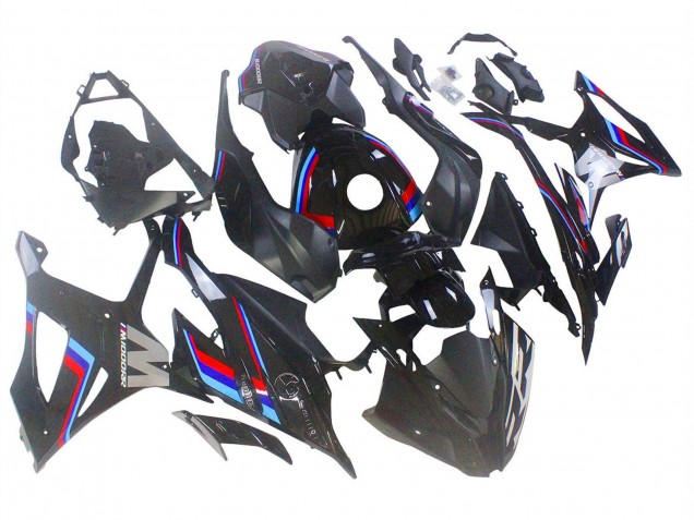 Carenados Moto BMW S1000RR 2023-2024 - Negro Azul Rojo Asequibles