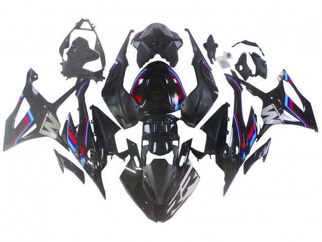 Carenados Moto BMW S1000RR 2023-2024 - Negro Azul Rojo Asequibles