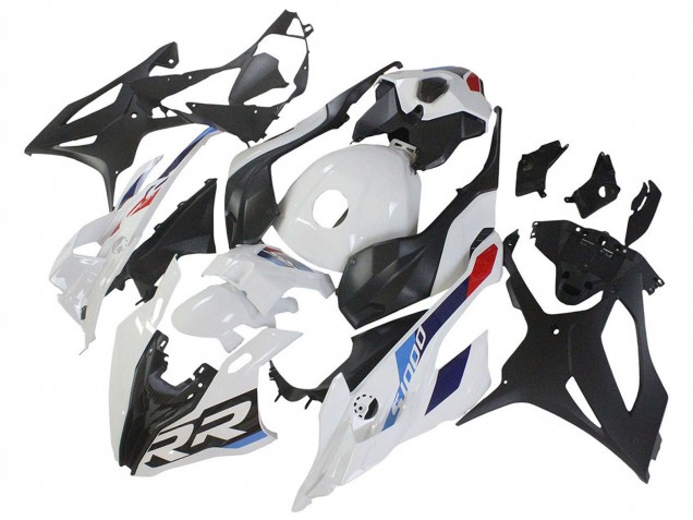 Carenado Moto BMW S1000RR 2023-2024 - Blanco Azul Rojo Negro Mate Asequibles