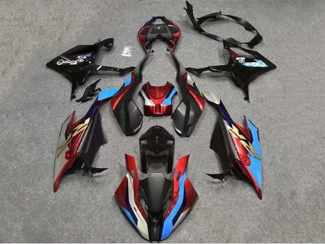 Carenados Moto BMW S1000RR 2023-2024 - Negro Rojo Azul Oro Asequibles