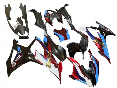 Carenados Moto BMW S1000RR 2019-2022 - Negro Rojo Azul Asequibles