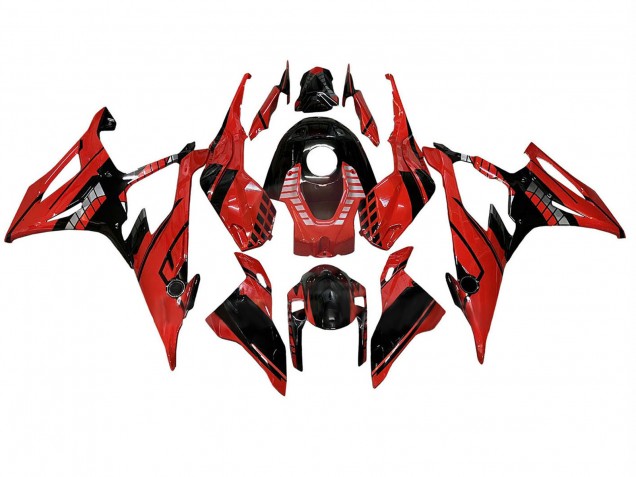 Carenado Moto BMW S1000RR 2019-2022 - Rojo Negro Asequibles