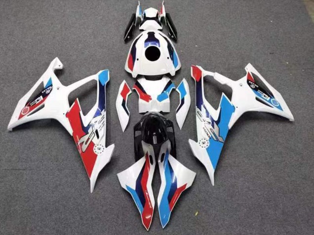 Carenados Moto BMW S1000RR 2019-2022 - Blanco Rojo Azul Asequibles