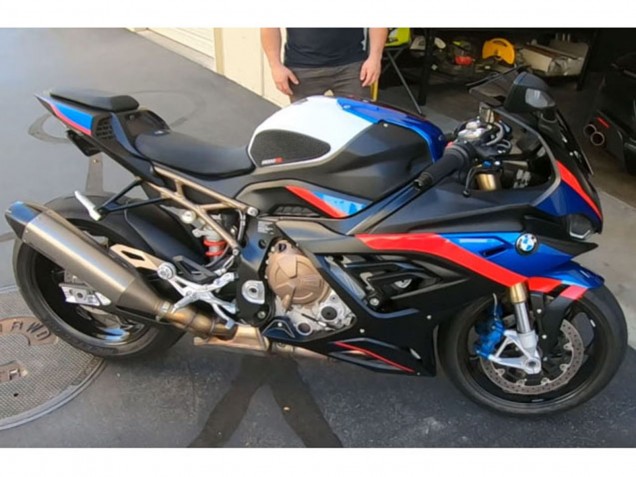 Carenados Moto BMW S1000RR 2019-2022 - Negro Azul Rojo Asequibles