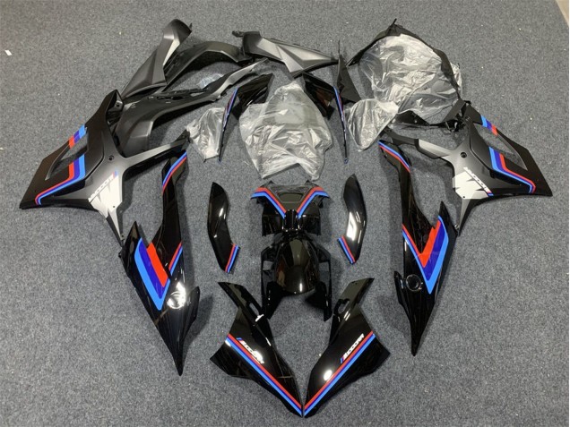 Carenado Moto BMW S1000RR 2019-2022 - Negro Azul Rojo Asequibles