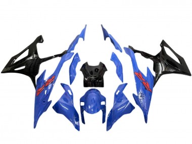 Carenado Moto BMW S1000RR 2019-2022 - Azul Negro Asequibles