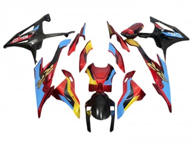 Carenados Moto BMW S1000RR 2019-2022 - Azul Claro Rojo Oro Asequibles