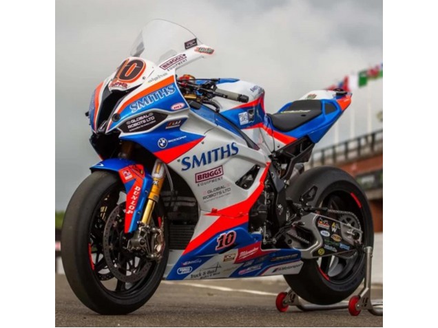 Carenados Moto BMW S1000RR 2019-2022 - Azul Rojo Blanco Smiths Asequibles