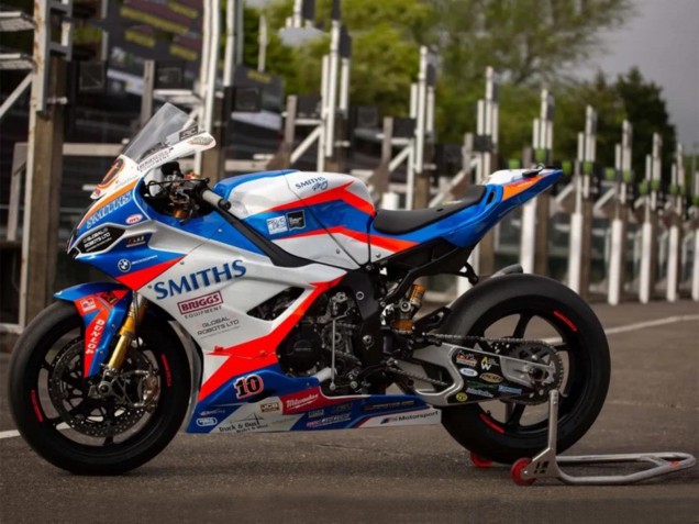 Carenados Moto BMW S1000RR 2019-2022 - Azul Rojo Blanco Smiths Asequibles