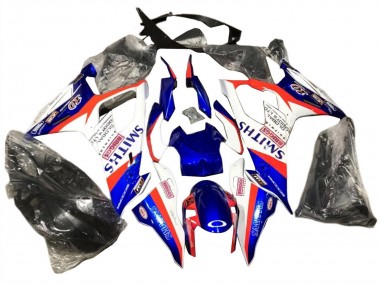 Carenados Moto BMW S1000RR 2019-2022 - Azul Rojo Blanco Smiths Asequibles