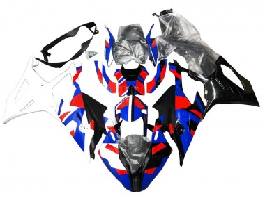 Carenados Moto BMW S1000RR 2019-2022 - Azul Rojo Blanco Asequibles