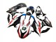 Carenados Moto BMW S1000RR 2019-2022 - Negro Blanco Rojo 13 Asequibles