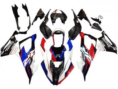 Carenados Moto BMW S1000RR 2019-2022 - Azul Rojo Blanco 23 Asequibles