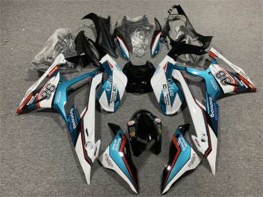 Carenados Moto BMW S1000RR 2019-2022 - Azul Rojo Blanco Motul 98 Asequibles