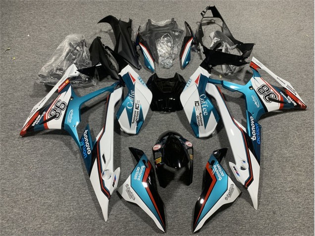 Carenados Moto BMW S1000RR 2019-2022 - Azul Rojo Blanco Motul 98 Asequibles