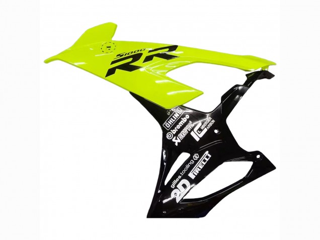 Carenados Moto BMW S1000RR 2019-2022 - Verde Lima Negro Asequibles