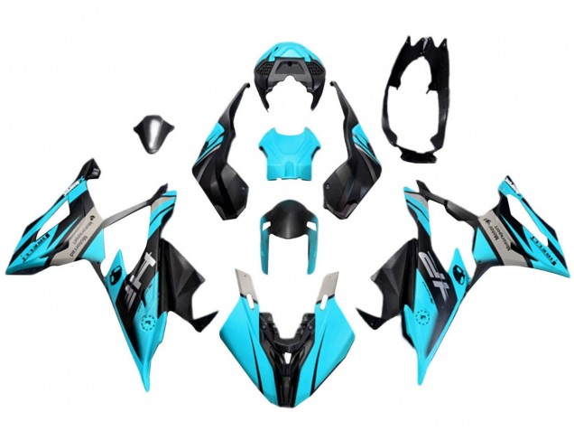 Carenados Moto BMW S1000RR 2019-2022 - Azul Negro Asequibles