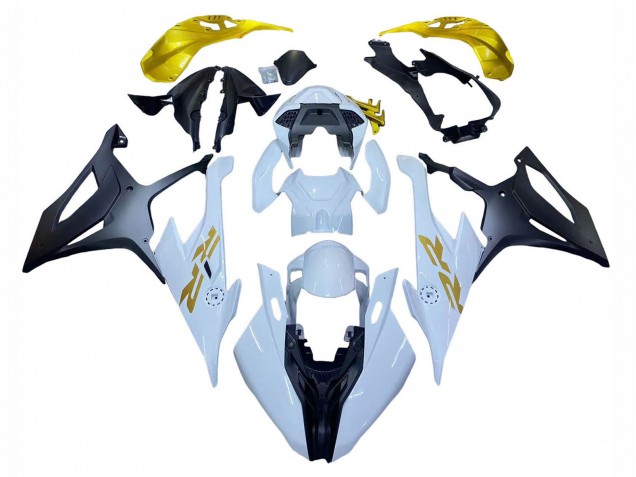 Carenados Moto BMW S1000RR 2019-2022 - Blanco Oro Asequibles