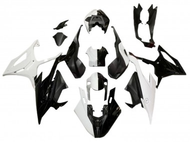 Carenado Moto BMW S1000RR 2019-2022 - Blanco Negro Asequibles