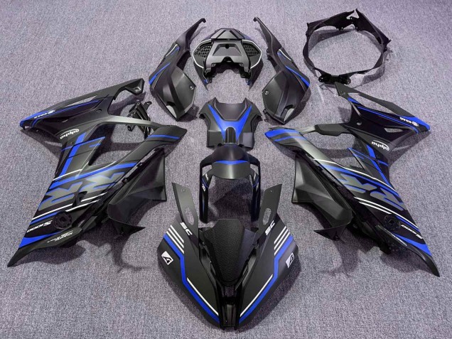 Carenado Moto BMW S1000RR 2019-2022 - Negro Azul Asequibles