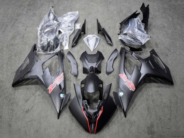 Carenado Moto BMW S1000RR 2019-2022 - Negro Rojo Asequibles