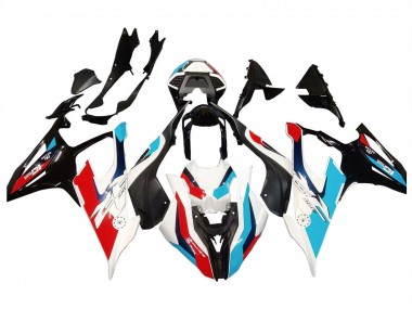 Carenado Moto BMW S1000RR 2019-2022 - Negro Blanco Azul Rojo Asequibles