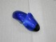 Carenados Moto Kawasaki ZX6R 2000-2002 - Azul Negro Brillante Elf Bridgestone Asequibles