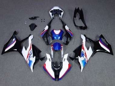 Carenados Moto BMW S1000RR 2019-2022 - Azul Blanco Rojo Asequibles