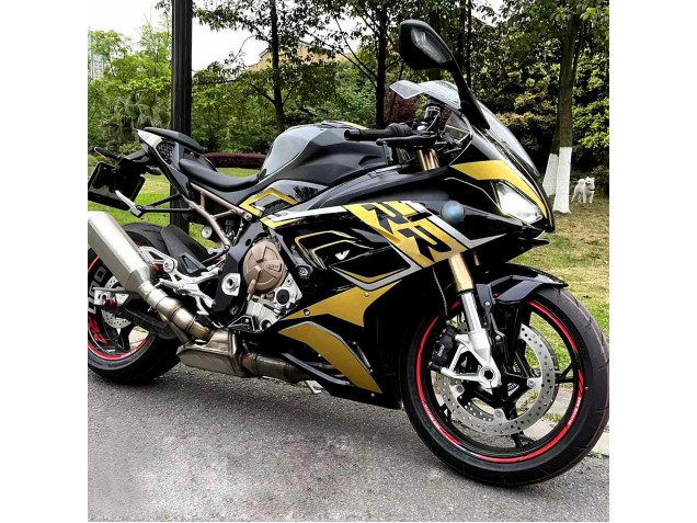 Carenado Moto BMW S1000RR 2019-2022 - Negro Oro Asequibles