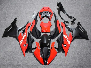 Carenado Moto BMW S1000RR 2019-2022 - Rojo Negro Asequibles