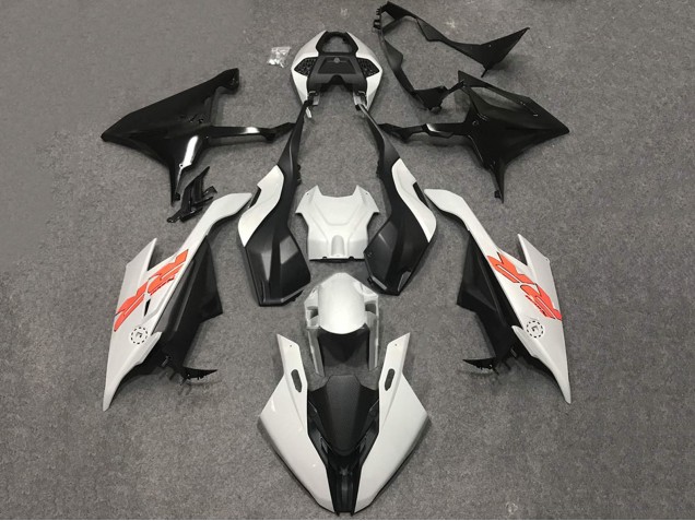 Carenados Moto BMW S1000RR 2019-2022 - Blanco Negro Asequibles