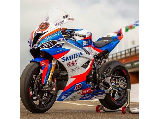 Carenados Moto BMW S1000RR 2019-2022 - Blanco Azul Rojo Smiths Asequibles