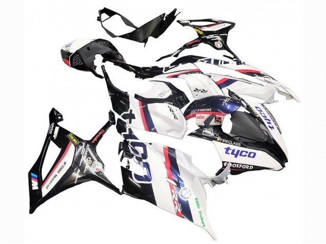 Carenados Moto BMW S1000RR 2019-2022 - Blanco Negro Rosa Oxford Asequibles