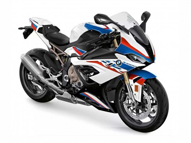 Carenados Moto BMW S1000RR 2019-2022 - Blanco Azul Rojo Asequibles