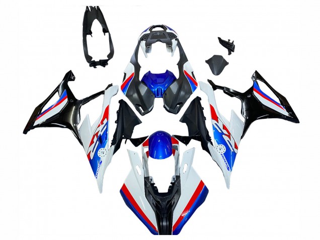 Carenados Moto BMW S1000RR 2019-2022 - Blanco Azul Rojo Asequibles