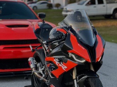 Carenados Moto BMW S1000RR 2019-2022 - Rojo Negro Asequibles