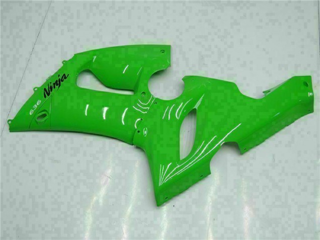 Carenado Moto Kawasaki ZX6R 2005-2006 - Verde Asequibles