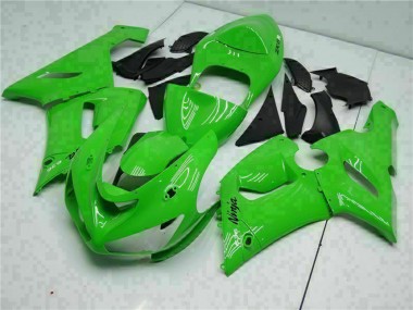 Carenado Moto Kawasaki ZX6R 2005-2006 - Verde Asequibles