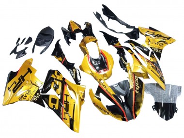 Carenados Moto BMW S1000RR 2017-2018 - Oro Negro Tyco Asequibles