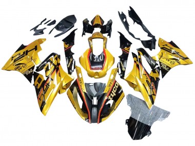 Carenados Moto BMW S1000RR 2017-2018 - Oro Negro Tyco Asequibles