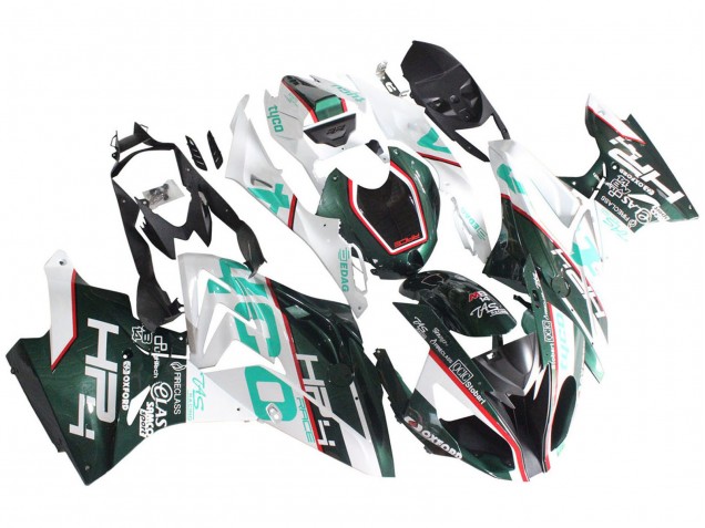 Carenados Moto BMW S1000RR 2017-2018 - Blanco Verde Asequibles