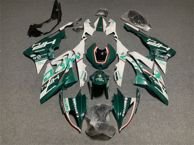 Carenados Moto BMW S1000RR 2017-2018 - Blanco Verde Asequibles