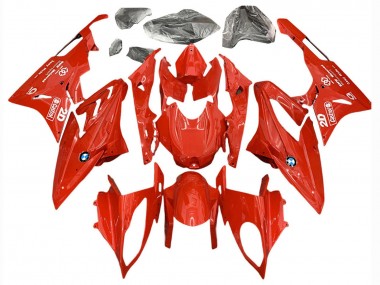 Carenados Moto BMW S1000RR 2017-2018 - Rojo Castrol Asequibles