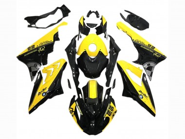 Carenados Moto BMW S1000RR 2017-2018 - Amarillo Negro Asequibles