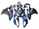 Carenados Moto BMW S1000RR 2015-2016 - Gradiente Púrpura Azul Falsificado FibraCarbono Asequibles