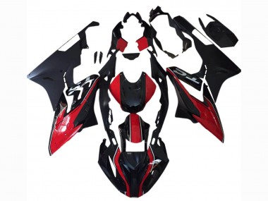 Carenados Moto BMW S1000RR 2015-2016 - Rojo Blanco Negro Mate Asequibles