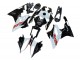Carenados Moto BMW S1000RR 2015-2016 - Blanco Negro FibraCarbono Asequibles
